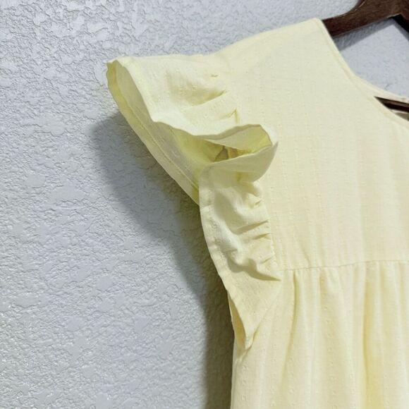 Sadie & Sage Floral Babydoll Dress Size Small Lined Feminine Cottagecore Summer - Picture 3 of 10